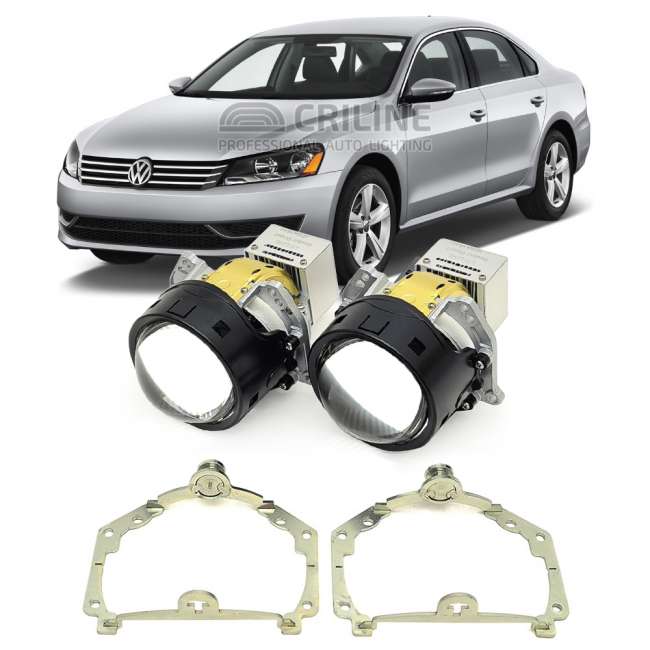 Как заменить лампочки в фаре Volkswagen Passat B6